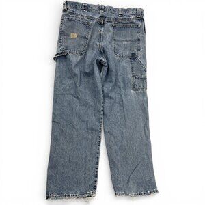 Lee Riders Baggy Skater Relaxed Distressed Carpenter Denim Jeans 36x30 Men’s